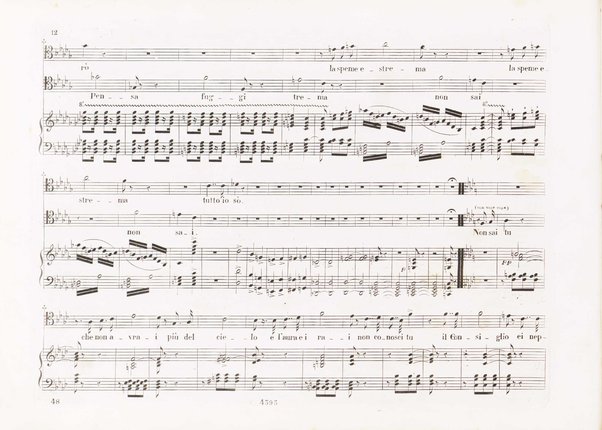 Il bravo : melodramma tragico in tre atti di G. Rossi / rappresentato il 9 marzo 1839 in Milano ... con musica del Mº S. Mercadante
