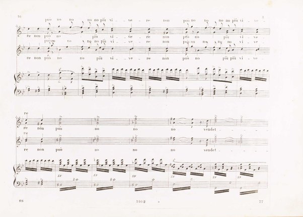 Il bravo : melodramma tragico in tre atti di G. Rossi / rappresentato il 9 marzo 1839 in Milano ... con musica del Mº S. Mercadante
