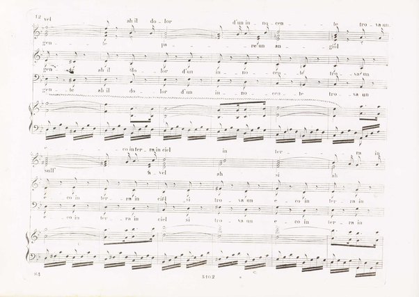Il bravo : melodramma tragico in tre atti di G. Rossi / rappresentato il 9 marzo 1839 in Milano ... con musica del Mº S. Mercadante