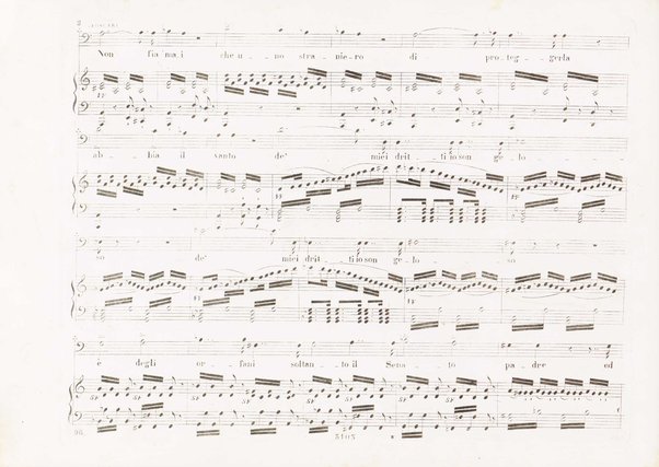 Il bravo : melodramma tragico in tre atti di G. Rossi / rappresentato il 9 marzo 1839 in Milano ... con musica del Mº S. Mercadante