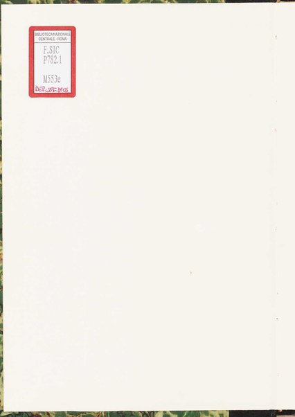 Elisa e Claudio : opera buffa / posta in musica e ridotta per il piano forte da Mercadante