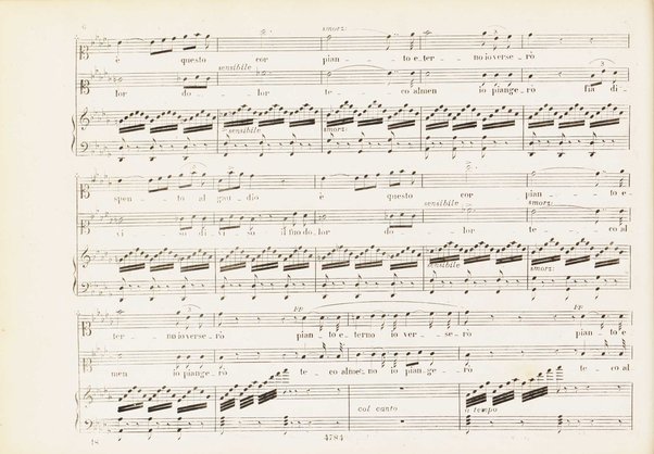 La vestale : dramma lirico di S. Cammarano / posto in musica pel R. Teatro di S. Carlo dal m.o S. Mercadante e rappresentatovi li 10 marzo 1840