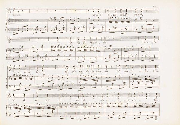 La vestale : dramma lirico di S. Cammarano / posto in musica pel R. Teatro di S. Carlo dal m.o S. Mercadante e rappresentatovi li 10 marzo 1840