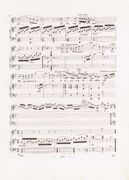 L'africana : opera in 5 atti di E. Scribe / traduzione italiana di M. Marcello ; musica di G. Meyerbeer