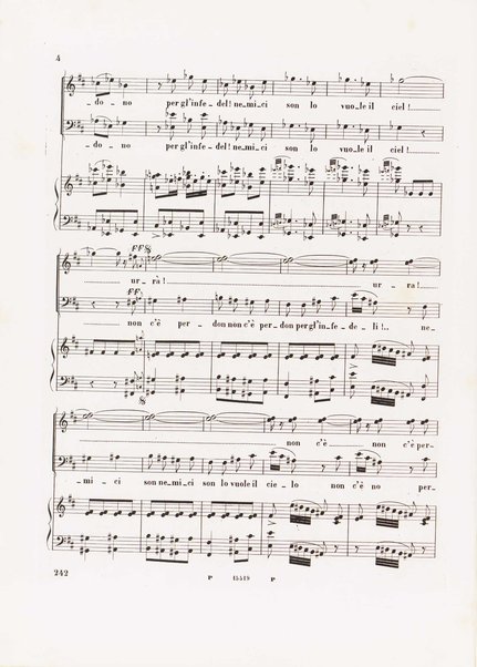 L'africana : opera in 5 atti di E. Scribe / traduzione italiana di M. Marcello ; musica di G. Meyerbeer