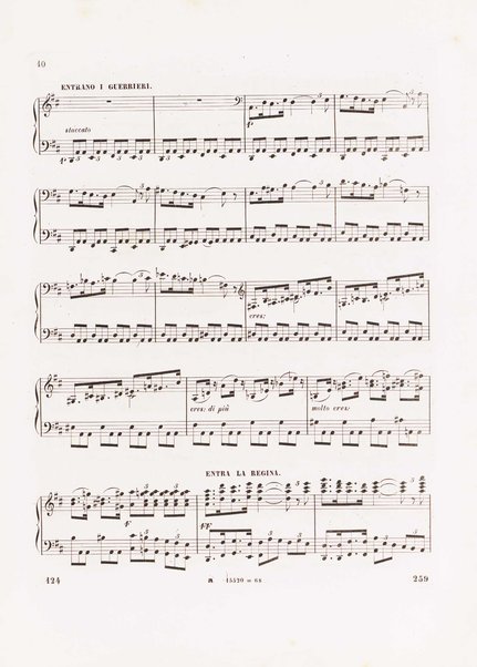 L'africana : opera in 5 atti di E. Scribe / traduzione italiana di M. Marcello ; musica di G. Meyerbeer