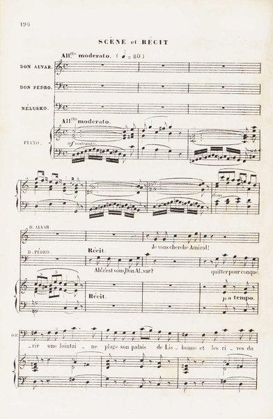 L'africaine : opéra en 5 actes / paroles de E. Scribe ; musique de G. Meyerbeer ; partition chant & piano arrangée par E. Vauthrot