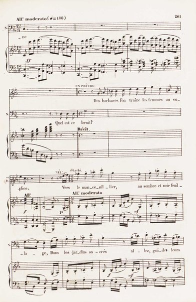 L'africaine : opéra en 5 actes / paroles de E. Scribe ; musique de G. Meyerbeer ; partition chant & piano arrangée par E. Vauthrot