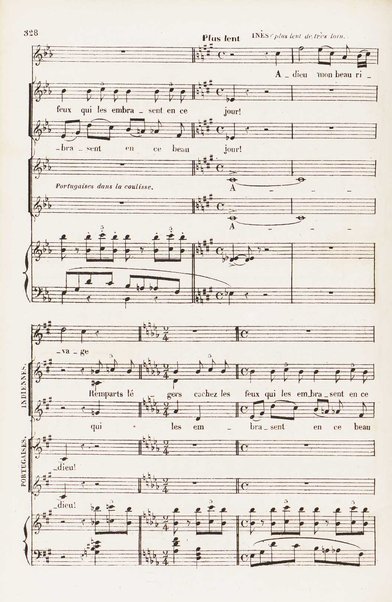 L'africaine : opéra en 5 actes / paroles de E. Scribe ; musique de G. Meyerbeer ; partition chant & piano arrangée par E. Vauthrot