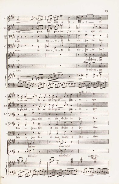 L'africaine : opéra en 5 actes / paroles de E. Scribe ; musique de G. Meyerbeer ; partition chant & piano arrangée par E. Vauthrot