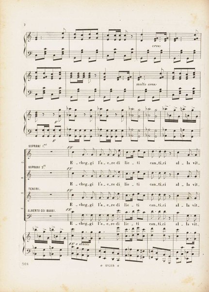 Roberto il diavolo : opera in cinque atti / poesia di Scribe e Delavigne ; recata in versi italiani da A. C. di Siena ; musica di G. Meyerbeer
