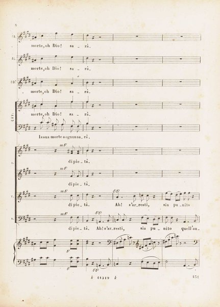 Roberto il diavolo : opera in cinque atti / poesia di Scribe e Delavigne ; recata in versi italiani da A. C. di Siena ; musica di G. Meyerbeer