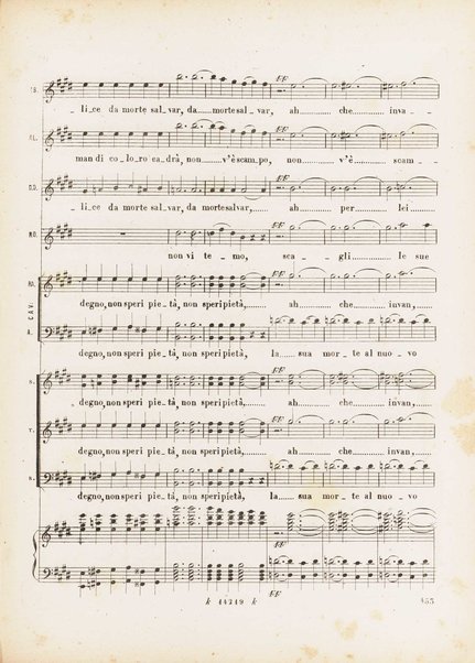 Roberto il diavolo : opera in cinque atti / poesia di Scribe e Delavigne ; recata in versi italiani da A. C. di Siena ; musica di G. Meyerbeer
