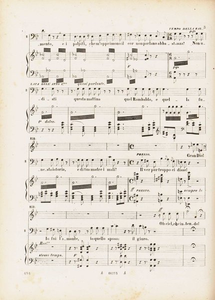 Roberto il diavolo : opera in cinque atti / poesia di Scribe e Delavigne ; recata in versi italiani da A. C. di Siena ; musica di G. Meyerbeer