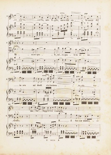 Roberto il diavolo : opera in cinque atti / poesia di Scribe e Delavigne ; recata in versi italiani da A. C. di Siena ; musica di G. Meyerbeer