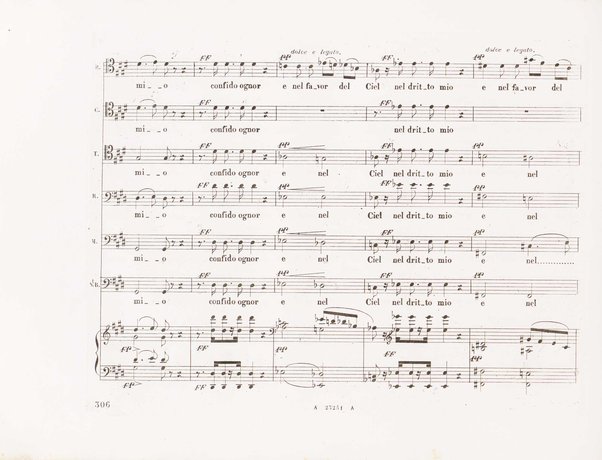 Gli ugonotti : opera in cinque atti / parole di Scribe ; musica el maestro Giacomo Meyerbeer