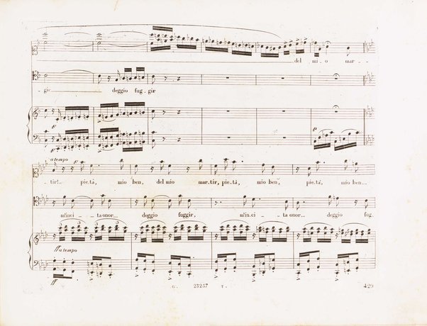 Gli ugonotti : opera in cinque atti / parole di Scribe ; musica el maestro Giacomo Meyerbeer