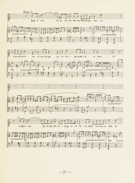 Orfeo : favola in musica : 1607 / Claudio Monteverdi ; arranged by Paul Hindemith, 1943