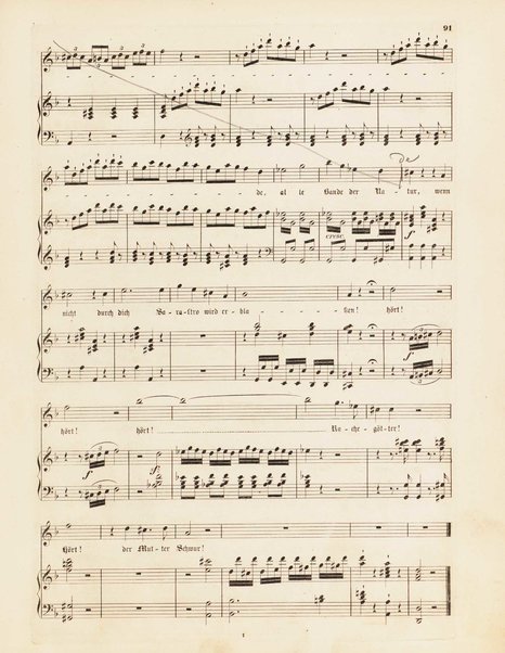 Die Zauberflöte : Oper / von Emanuel Schikaneder ; Musik von W. A. Mozart ; vollständiger Klavierauszug mit der Partitur verglichen von H. E. Marschner