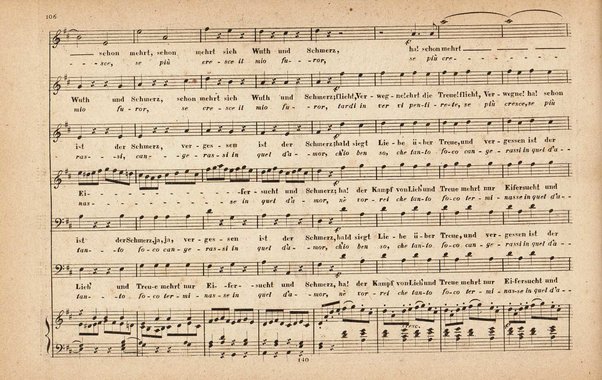 Così fan tutte : komische Oper in zwei Aufzügen / von W. A. Mozart