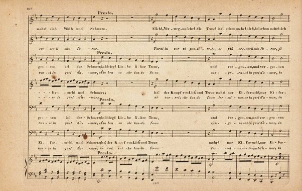 Così fan tutte : komische Oper in zwei Aufzügen / von W. A. Mozart