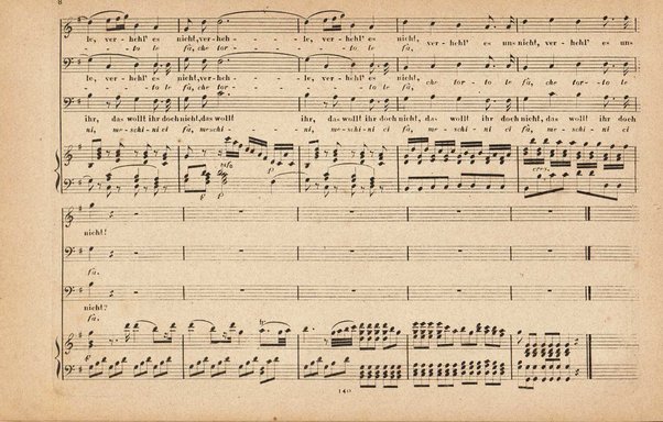 Così fan tutte : komische Oper in zwei Aufzügen / von W. A. Mozart