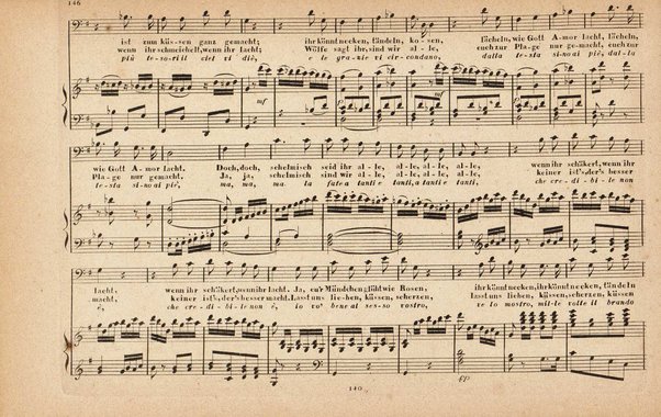 Così fan tutte : komische Oper in zwei Aufzügen / von W. A. Mozart