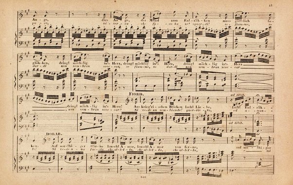 Così fan tutte : komische Oper in zwei Aufzügen / von W. A. Mozart