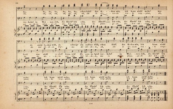 Così fan tutte : komische Oper in zwei Aufzügen / von W. A. Mozart