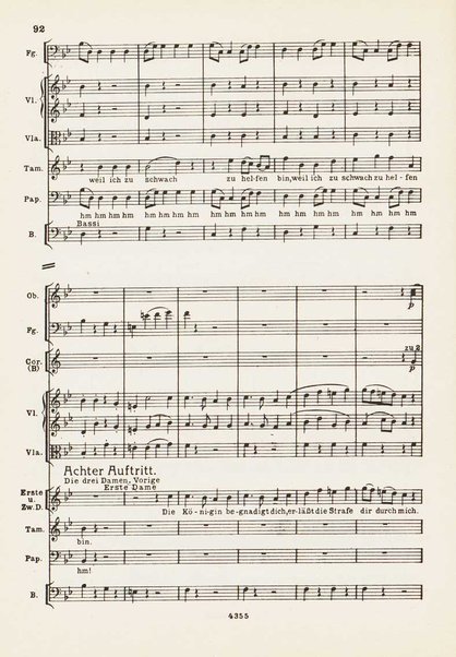 Die Zauberflöte : Oper in zwei Aufzügen : KV 620 / W. A. Mozart ; Text von Emanuel Schikaneder ; nach dem Autograph revidiert und mit Einführung versehen von Hermann Abert