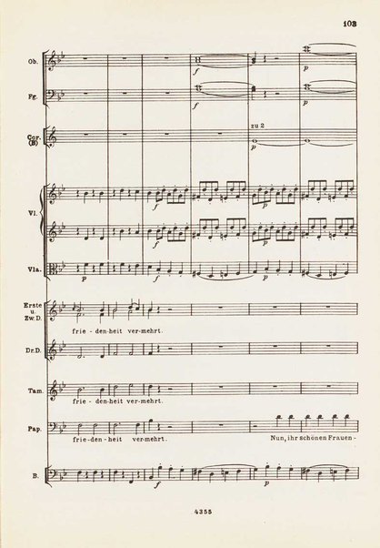 Die Zauberflöte : Oper in zwei Aufzügen : KV 620 / W. A. Mozart ; Text von Emanuel Schikaneder ; nach dem Autograph revidiert und mit Einführung versehen von Hermann Abert