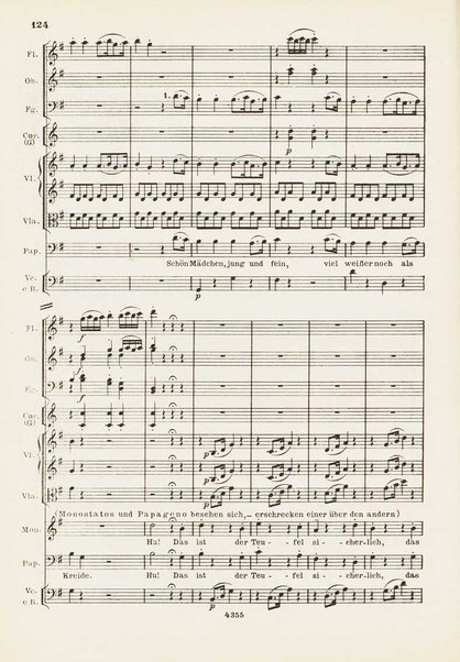 Die Zauberflöte : Oper in zwei Aufzügen : KV 620 / W. A. Mozart ; Text von Emanuel Schikaneder ; nach dem Autograph revidiert und mit Einführung versehen von Hermann Abert