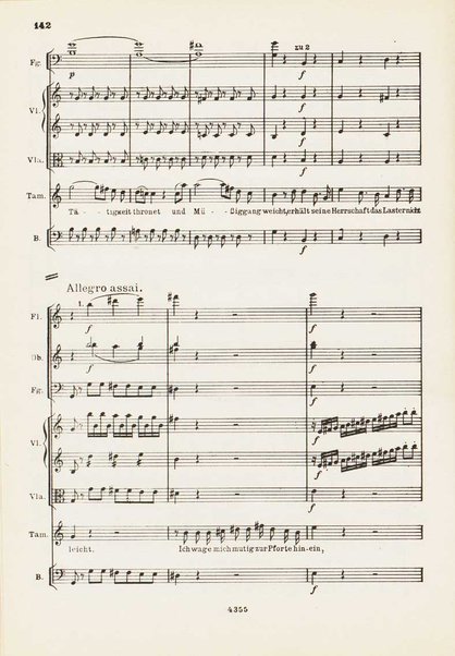 Die Zauberflöte : Oper in zwei Aufzügen : KV 620 / W. A. Mozart ; Text von Emanuel Schikaneder ; nach dem Autograph revidiert und mit Einführung versehen von Hermann Abert