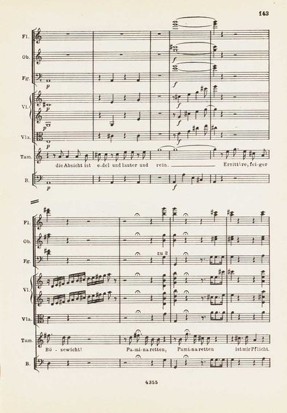 Die Zauberflöte : Oper in zwei Aufzügen : KV 620 / W. A. Mozart ; Text von Emanuel Schikaneder ; nach dem Autograph revidiert und mit Einführung versehen von Hermann Abert