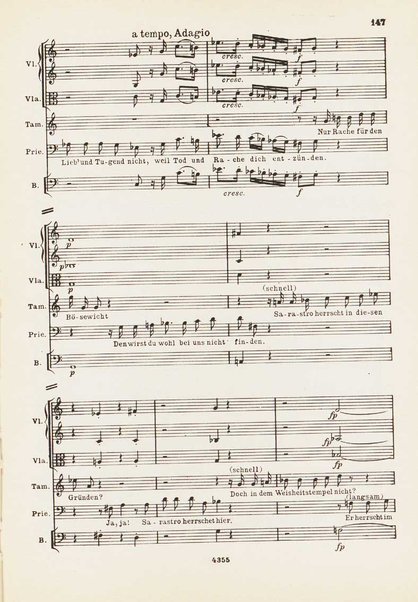 Die Zauberflöte : Oper in zwei Aufzügen : KV 620 / W. A. Mozart ; Text von Emanuel Schikaneder ; nach dem Autograph revidiert und mit Einführung versehen von Hermann Abert