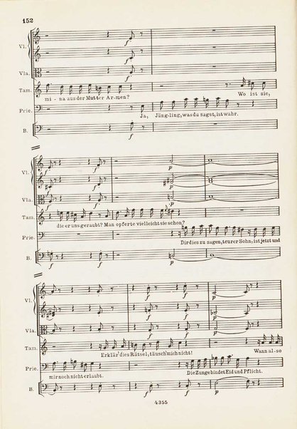 Die Zauberflöte : Oper in zwei Aufzügen : KV 620 / W. A. Mozart ; Text von Emanuel Schikaneder ; nach dem Autograph revidiert und mit Einführung versehen von Hermann Abert