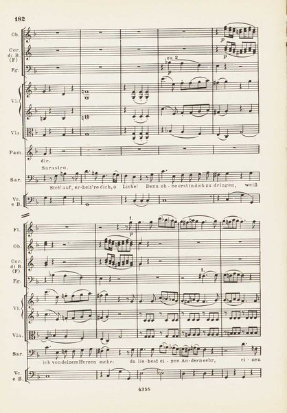 Die Zauberflöte : Oper in zwei Aufzügen : KV 620 / W. A. Mozart ; Text von Emanuel Schikaneder ; nach dem Autograph revidiert und mit Einführung versehen von Hermann Abert