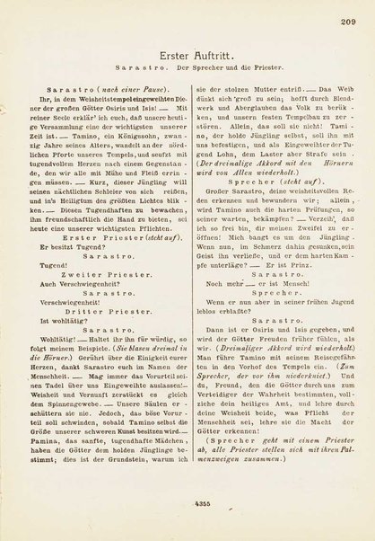 Die Zauberflöte : Oper in zwei Aufzügen : KV 620 / W. A. Mozart ; Text von Emanuel Schikaneder ; nach dem Autograph revidiert und mit Einführung versehen von Hermann Abert