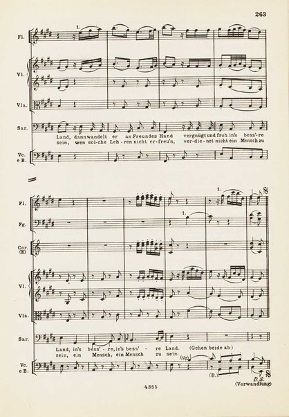 Die Zauberflöte : Oper in zwei Aufzügen : KV 620 / W. A. Mozart ; Text von Emanuel Schikaneder ; nach dem Autograph revidiert und mit Einführung versehen von Hermann Abert