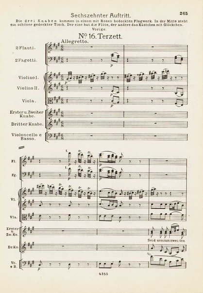 Die Zauberflöte : Oper in zwei Aufzügen : KV 620 / W. A. Mozart ; Text von Emanuel Schikaneder ; nach dem Autograph revidiert und mit Einführung versehen von Hermann Abert