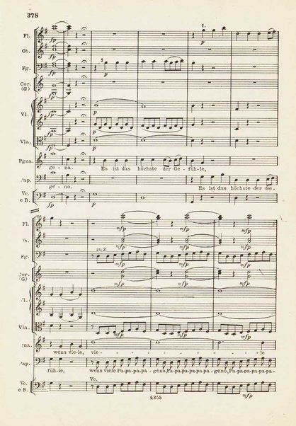 Die Zauberflöte : Oper in zwei Aufzügen : KV 620 / W. A. Mozart ; Text von Emanuel Schikaneder ; nach dem Autograph revidiert und mit Einführung versehen von Hermann Abert