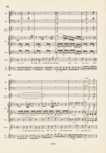 Die Zauberflöte : Oper in zwei Aufzügen : KV 620 / W. A. Mozart ; Text von Emanuel Schikaneder ; nach dem Autograph revidiert und mit Einführung versehen von Hermann Abert