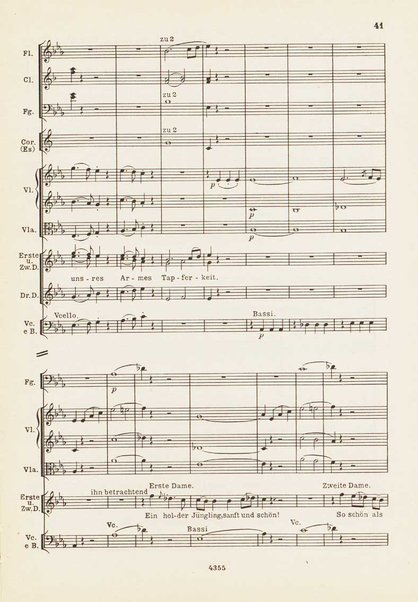 Die Zauberflöte : Oper in zwei Aufzügen : KV 620 / W. A. Mozart ; Text von Emanuel Schikaneder ; nach dem Autograph revidiert und mit Einführung versehen von Hermann Abert