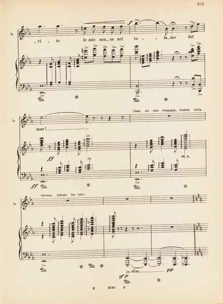 Vita brettona : scene da Pêcheurs d'Islande di Pierre Loti : in tre atti e quattro quadri / di E. Golisciani ; musicate da Leopoldo Mugnone