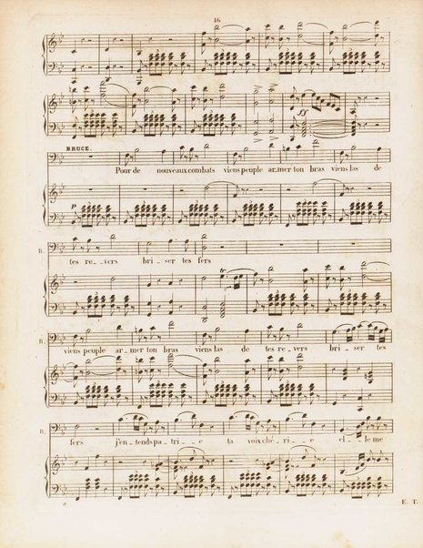 Robert Bruce : opéra en trois actes / paroles de mm. Alph. Royer et Gustave Vaëz ; musique de G. Rossini ; avec accompagnement de piano par Niedermeyer