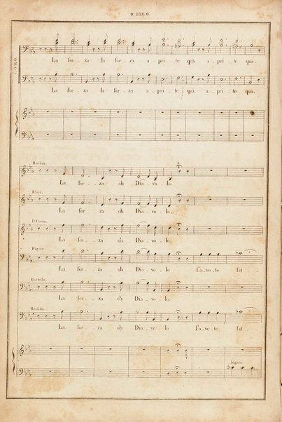 Il barbiere di Siviglia : opera buffa / posta in musica e ridotta per il piano forte da G. Rossini