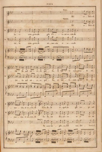 La donna del lago : opera seria / posta in musica e ridotta per il piano forte da Rossini le 31 Auot 1849