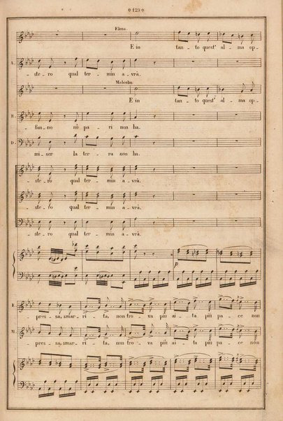 La donna del lago : opera seria / posta in musica e ridotta per il piano forte da Rossini le 31 Auot 1849