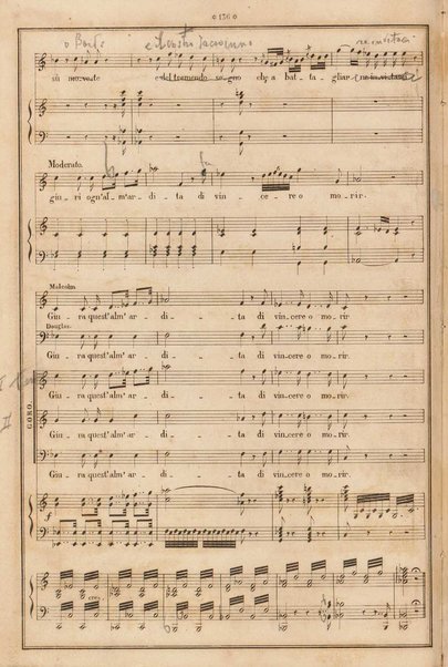 La donna del lago : opera seria / posta in musica e ridotta per il piano forte da Rossini le 31 Auot 1849