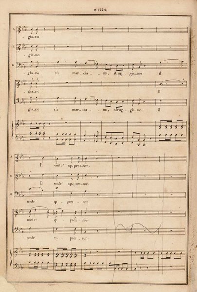 La donna del lago : opera seria / posta in musica e ridotta per il piano forte da Rossini le 31 Auot 1849